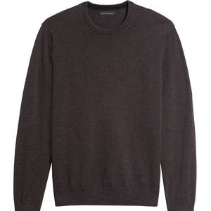 Banana Republic 100% Italian Merino Sweater Cabin Brown Size S